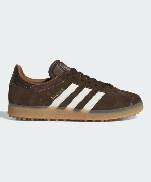 adidas（アディダス）の「オリジナルスゴルフ ガゼル ゴルフ【adidas Golf/アディダスゴルフ】（スニーカー・メンズ・ダークブラウン・22.5cm/23.5cm/24.5cm/25.5cm/26.5cm/27.5cm/28.5cm/23.0cm/24.0cm/25.0cm/26.0cm/27.0cm/28.0cm/29.0cm/22.0cm）」の4枚目の写真