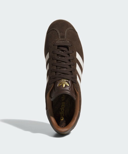 adidas（アディダス）の「オリジナルスゴルフ ガゼル ゴルフ【adidas Golf/アディダスゴルフ】（スニーカー・メンズ・ダークブラウン・22.5cm/23.5cm/24.5cm/25.5cm/26.5cm/27.5cm/28.5cm/23.0cm/24.0cm/25.0cm/26.0cm/27.0cm/28.0cm/29.0cm/22.0cm）」の5枚目の写真