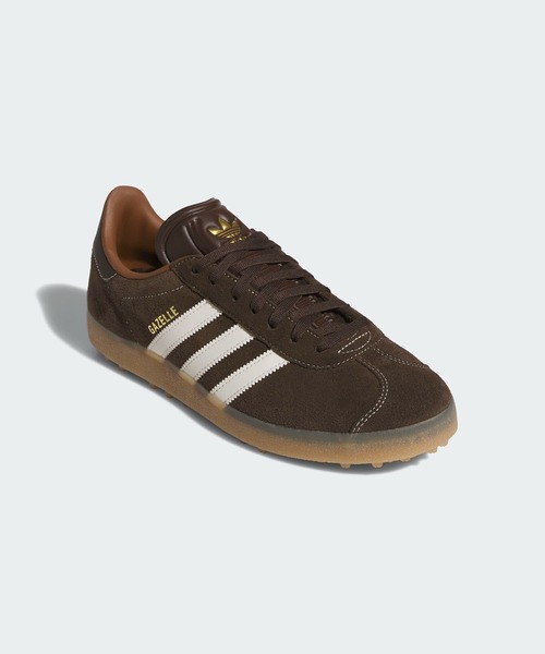adidas（アディダス）の「オリジナルスゴルフ ガゼル ゴルフ【adidas Golf/アディダスゴルフ】（スニーカー・メンズ・ダークブラウン・22.5cm/23.5cm/24.5cm/25.5cm/26.5cm/27.5cm/28.5cm/23.0cm/24.0cm/25.0cm/26.0cm/27.0cm/28.0cm/29.0cm/22.0cm）」の8枚目の写真