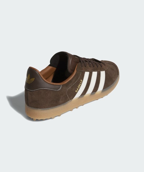 adidas（アディダス）の「オリジナルスゴルフ ガゼル ゴルフ【adidas Golf/アディダスゴルフ】（スニーカー・メンズ・ダークブラウン・22.5cm/23.5cm/24.5cm/25.5cm/26.5cm/27.5cm/28.5cm/23.0cm/24.0cm/25.0cm/26.0cm/27.0cm/28.0cm/29.0cm/22.0cm）」の9枚目の写真