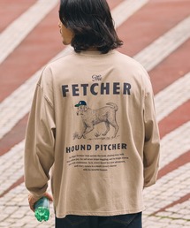 ドッグ クラシックグラフィック ヘビーウェイト オーバーサイズ 長袖Tシャツ【THE CRAFT CREW PRODUCTS】
