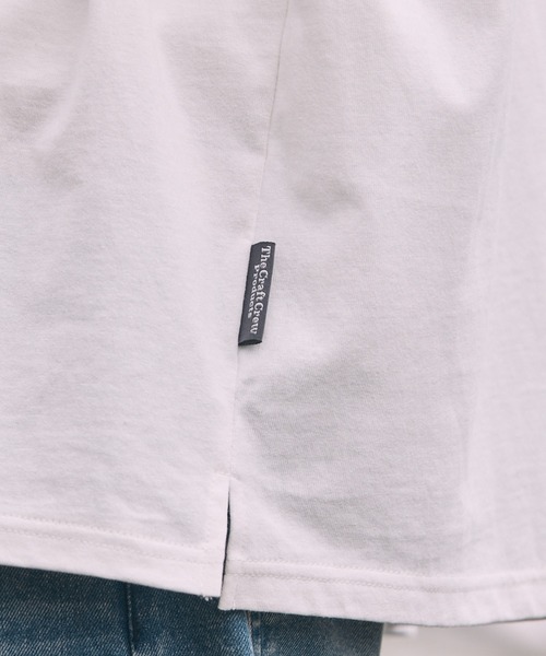 THE CRAFT CREW PRODUCTS（ザクラフトクループロダクツ）の「ドッグ クラシックグラフィック ヘビーウェイト オーバーサイズ 長袖Tシャツ【THE CRAFT CREW PRODUCTS】（Tシャツ/カットソー・メンズ・アッシュグレー/ホワイト系/チャコール/モカ/オフホワイト・S/L/M）」の6枚目の写真