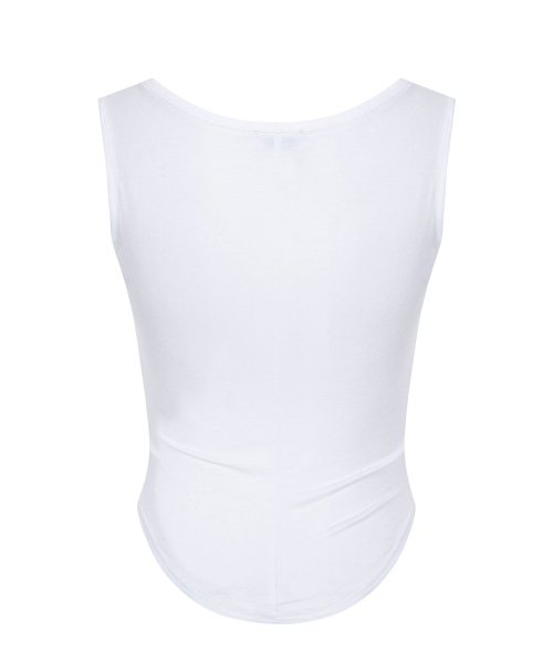 PLEASENOFOLLOW（プリーズノーフォロー）の「Deba Sleeveless Top (White)（Tシャツ/カットソー・レディース・その他・FREE）」の3枚目の写真
