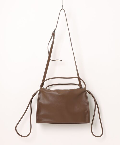 minia(ミニア)の「ギャザー巾着のショルダーバッグ<2way>(ショルダーバッグ・レディース・ブラウン/ブラック・FREE)」の11枚目の写真