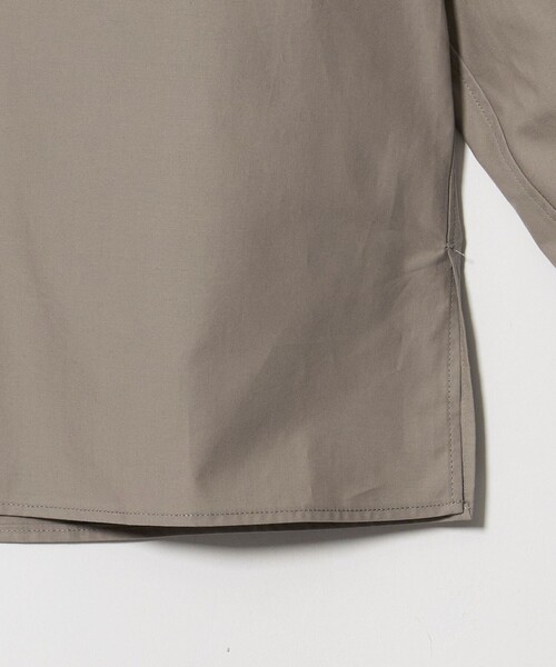 UNITED ARROWS(ユナイテッドアローズ)の「シオタ ダブルポケット オーバーシャツ「 SLOW & 」(シャツ/ブラウス・メンズ・ライトグレー/グレー系・M/S/XL/L)」の14枚目の写真