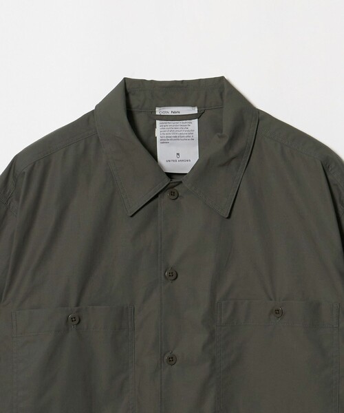 UNITED ARROWS(ユナイテッドアローズ)の「シオタ ダブルポケット オーバーシャツ「 SLOW & 」(シャツ/ブラウス・メンズ・ライトグレー/グレー系・M/S/XL/L)」の17枚目の写真