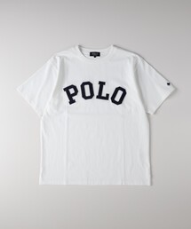 Right-on | ツイルワッペンロゴTシャツ(Tシャツ/カットソー)