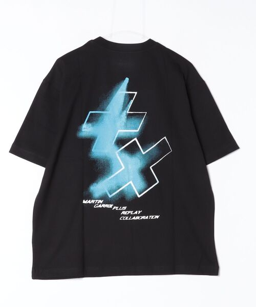 REPLAY(リプレイ)の「REPLAY × MARTIN GARRIX グラフィックTEE MARTIN(Tシャツ/カットソー・メンズ・ブラック/ホワイト・MEDIUM/LARGE/SMALL)」の10枚目の写真