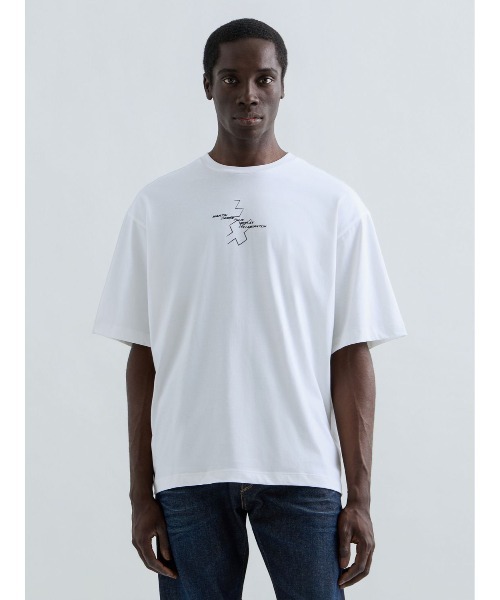 REPLAY(リプレイ)の「REPLAY × MARTIN GARRIX グラフィックTEE MARTIN(Tシャツ/カットソー・メンズ・ブラック/ホワイト・MEDIUM/LARGE/SMALL)」の3枚目の写真