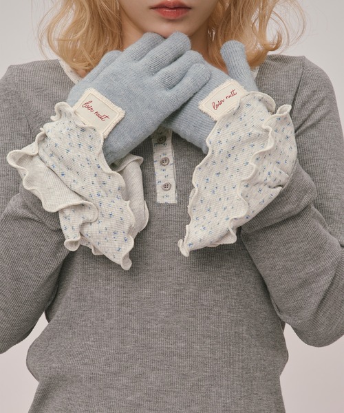 loin nuit(ロワンニュイ)の「bell sleeve rib tops / ベルスリーブリブトップス(Tシャツ/カットソー・レディース・ブラック/ボルドー/グレー/カーキ/アイボリー・FREE)」の3枚目の写真