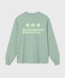 MM SYMBOL LOGO LONG SLEEVE T(DEEP GREEN)