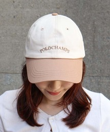 Bleu Bleuet（ブルーブルーエ）の「POLOCHAMPSバイカラーキャップ（キャップ）」