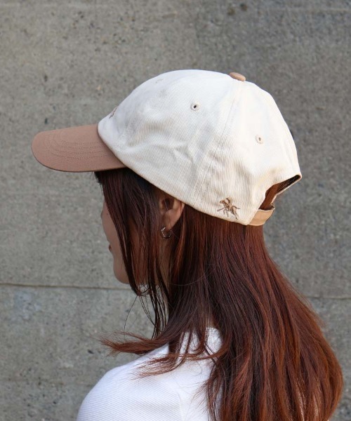 POLOCHAMPS(ポロチャンプス)の「POLOCHAMPSバイカラーキャップ(キャップ・レディース・ブラック/ブルー/ライトベージュ・FREE)」の5枚目の写真