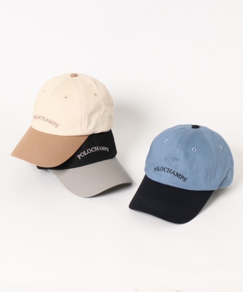 POLOCHAMPS(ポロチャンプス)の「POLOCHAMPSバイカラーキャップ(キャップ・レディース・ブラック/ブルー/ライトベージュ・FREE)」の15枚目の写真