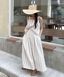 ノースリーブトップススカートセットアップ