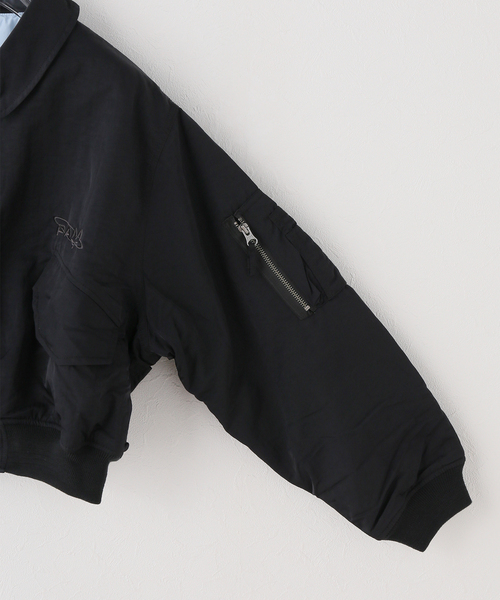 P.A.M.(パム)の「P.A.M. / パム THE WAVE FIELD REVERSIBLE FLIGHT JACKET(その他アウター・レディース・ブラック・SMALL)」の3枚目の写真