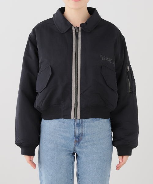 P.A.M.(パム)の「P.A.M. / パム THE WAVE FIELD REVERSIBLE FLIGHT JACKET(その他アウター・レディース・ブラック・SMALL)」の10枚目の写真