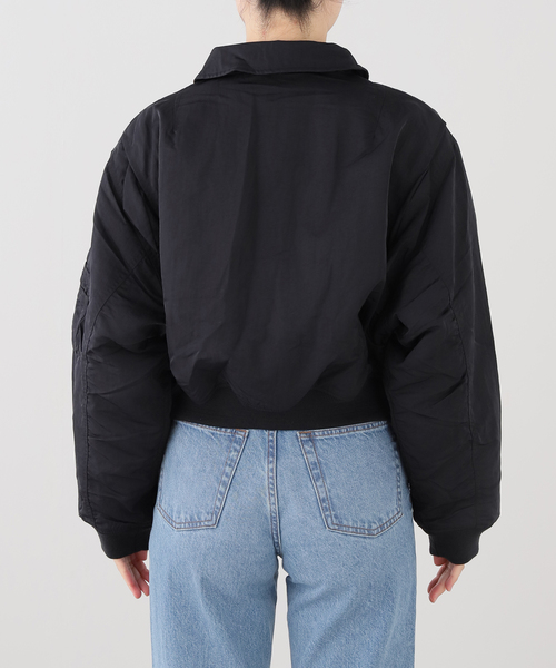 P.A.M.(パム)の「P.A.M. / パム THE WAVE FIELD REVERSIBLE FLIGHT JACKET(その他アウター・レディース・ブラック・SMALL)」の12枚目の写真