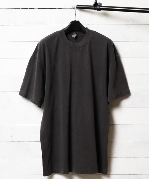 LOS ANGELES APPAREL(ロサンゼルスアパレル)の「【es】【LOS ANGELES APPAREL】6.5oz Garment Dye CrewNeck T(Tシャツ/カットソー・レディース・グリーン/オレンジ/クリアブルー/パープル系/アーミー/ホワイト/ブラック/ライトグレー・MEDIUM/XX-LARGE/SMALL/X-LARGE/LARGE)」の14枚目の写真