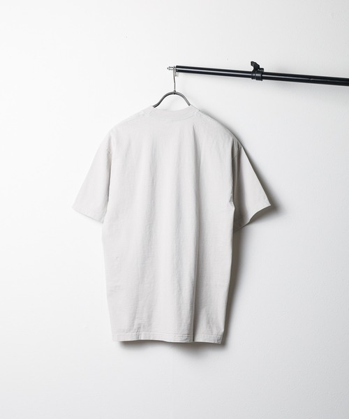 LOS ANGELES APPAREL(ロサンゼルスアパレル)の「【es】【LOS ANGELES APPAREL】6.5oz Garment Dye CrewNeck T(Tシャツ/カットソー・レディース・グリーン/オレンジ/クリアブルー/パープル系/アーミー/ホワイト/ブラック/ライトグレー・MEDIUM/XX-LARGE/SMALL/X-LARGE/LARGE)」の10枚目の写真