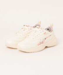 PUMA プーマ CILIA 2 MODE FLOWER レディーススニーカー 厚底 シューズ(シリア2モードフラワー) 408866 01 フロステッドアイボリー/フロステッドアイボリー
