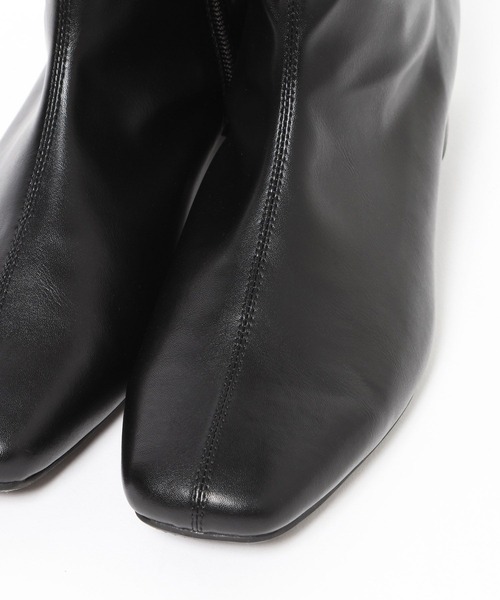 LEPSIM(レプシィム)の「ソフトリラックスローヒールブーツ 1067407(ブーツ・レディース・ベージュ/ブラック・LARGE/MEDIUM)」の10枚目の写真