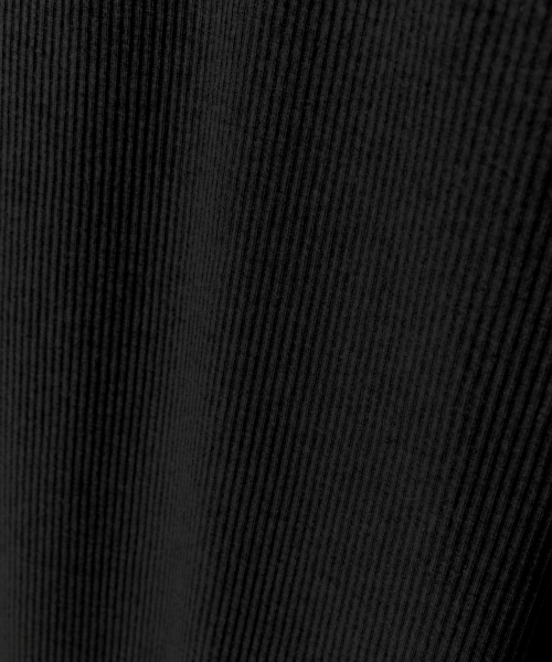 INDUST(インダスト)の「レイヤードヘンリーネックロングスリーブ(ブラック)(Tシャツ/カットソー・レディース・ブラック・3(L)/1(S)/2(M))」の6枚目の写真