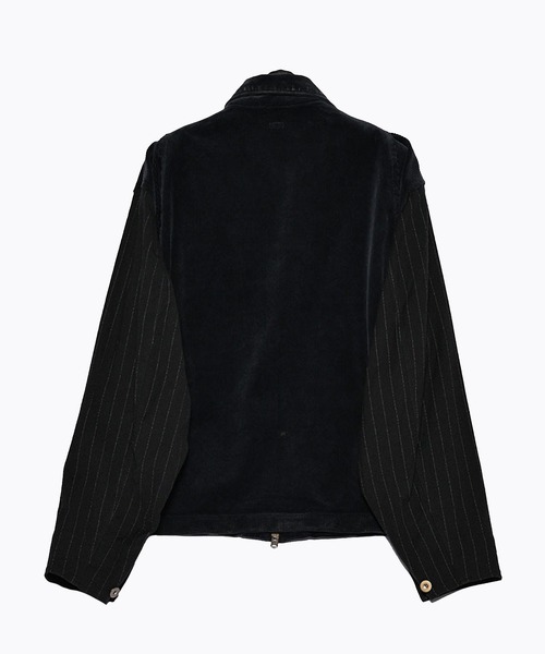 KHOKI(コッキ)の「【KHOKI】Combination jacket(その他アウター・メンズ・ブラック/ブラウン・2/3)」の3枚目の写真