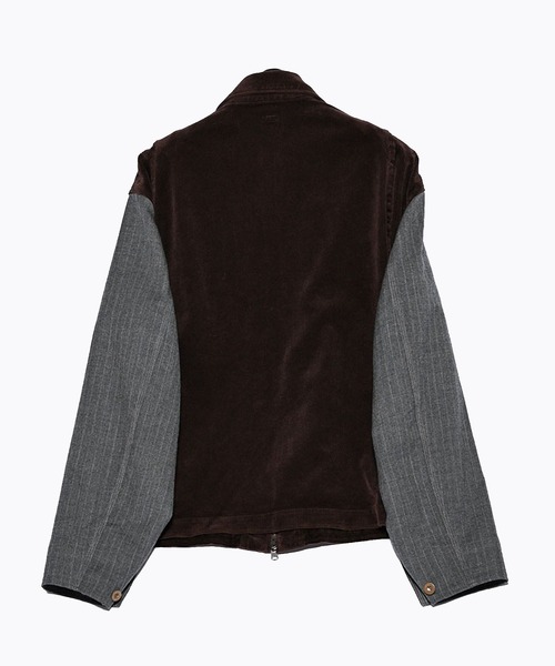 KHOKI(コッキ)の「【KHOKI】Combination jacket(その他アウター・メンズ・ブラック/ブラウン・2/3)」の6枚目の写真
