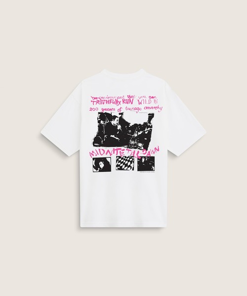VANS(バンズ)の「Sex Pistols Run Wild on the Green Tシャツ / Sex Pistols Run Wild on the Green SS Tee White VN00134SWHT1(Tシャツ/カットソー・メンズ・ホワイト・LARGE/X-LARGE/MEDIUM)」の3枚目の写真