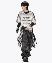 HOLY NUMBER 7（ホーリーナンバーセブン）の「ヴィンテージウォッシュドグラフィックTシャツ（Tシャツ/カットソー）」