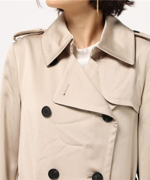 FIGARO Paris（フィガロパリ）の「◇Vitaサテン トレンチコート◆（トレンチコート・レディース・ベージュ・36/38）」の9枚目の写真