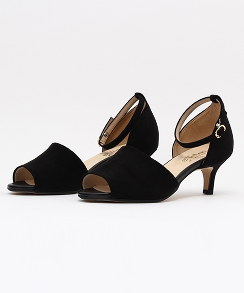 LE TALON(ルタロン)の「5.5cmオープントゥセパレートパンプス◆(パンプス・レディース・ベージュ/シルバー/ブラック・36/37/36.5/35.5/37.5)」の2枚目の写真