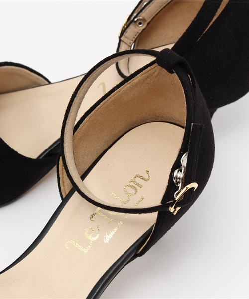 LE TALON(ルタロン)の「5.5cmオープントゥセパレートパンプス◆(パンプス・レディース・ベージュ/シルバー/ブラック・36/37/36.5/35.5/37.5)」の8枚目の写真