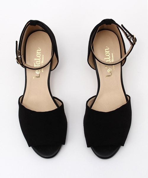 LE TALON(ルタロン)の「5.5cmオープントゥセパレートパンプス◆(パンプス・レディース・ベージュ/シルバー/ブラック・36/37/36.5/35.5/37.5)」の10枚目の写真