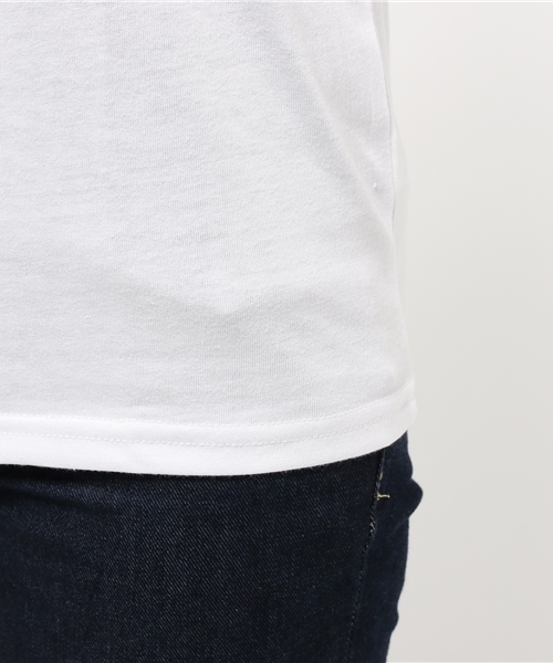 VENCEEXCHANGE(ヴァンスエクスチェンジ)の「柄ポケット半袖T(Tシャツ/カットソー・レディース・ホワイト/オフホワイト/グレー/オレンジ/ダークグリーン/コーラル/オリーブ/ネイビー・MEDIUM)」の18枚目の写真