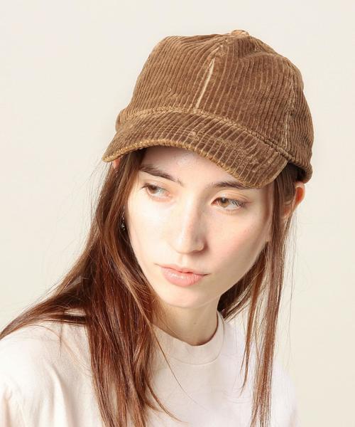 BEAUTY&YOUTH UNITED ARROWS（ビューティーアンドユースユナイテッドアローズ）の「BY ビッグコーデュロイキャップ ◆（キャップ・レディース・ブラック/ブラウン/ホワイト・FREE）」の3枚目の写真