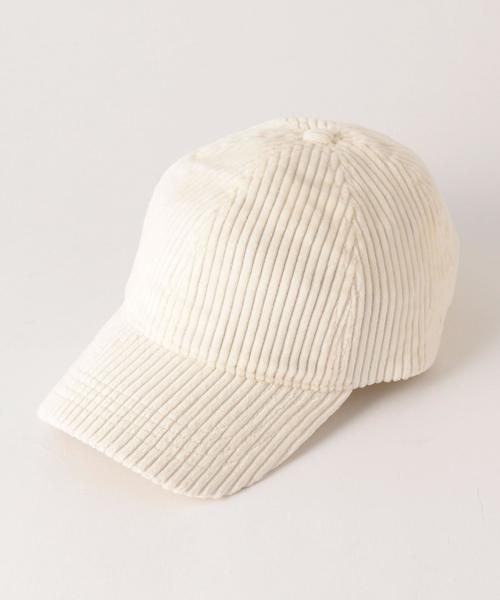 BEAUTY&YOUTH UNITED ARROWS（ビューティーアンドユースユナイテッドアローズ）の「BY ビッグコーデュロイキャップ ◆（キャップ・レディース・ブラック/ブラウン/ホワイト・FREE）」の2枚目の写真