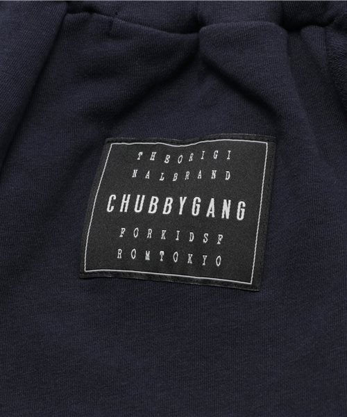CHUBBYGANG（チャビーギャング）の「裏毛ワイドハーフパンツ（その他パンツ・キッズ・ブラック/ネイビー・110/130/100/120/150/140/160）」の6枚目の写真