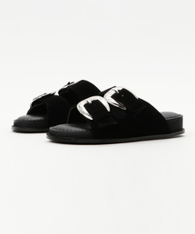 MOUSSY | BUCKLE SLIPPER(サンダル)