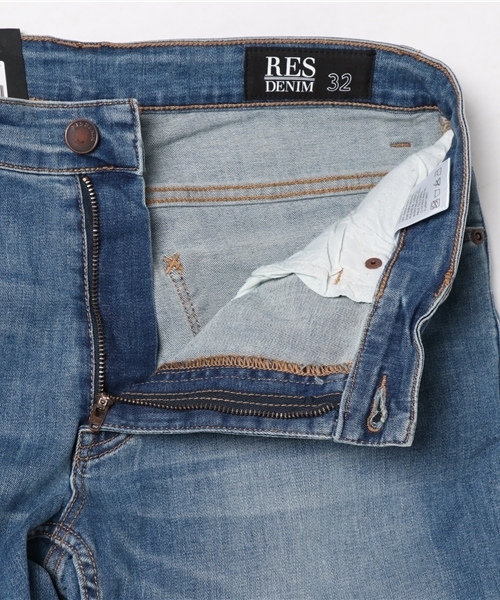 RES DENIM（レスデニム）の「RES DENIM/RAIL/レスデニム/スーパースキニー（デニムパンツ・メンズ・インディゴブルー・32inch）」の9枚目の写真