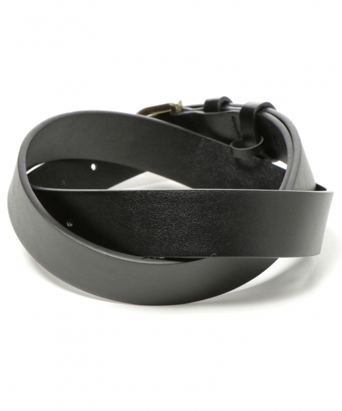 LEPSIM（レプシィム）の「バックルシンプルベルト　745534（ベルト・レディース・ダークブラウン/ブラック/ライトベージュ・ONE SIZE）」の5枚目の写真