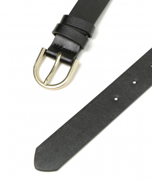 LEPSIM（レプシィム）の「バックルシンプルベルト　745534（ベルト・レディース・ダークブラウン/ブラック/ライトベージュ・ONE SIZE）」の6枚目の写真