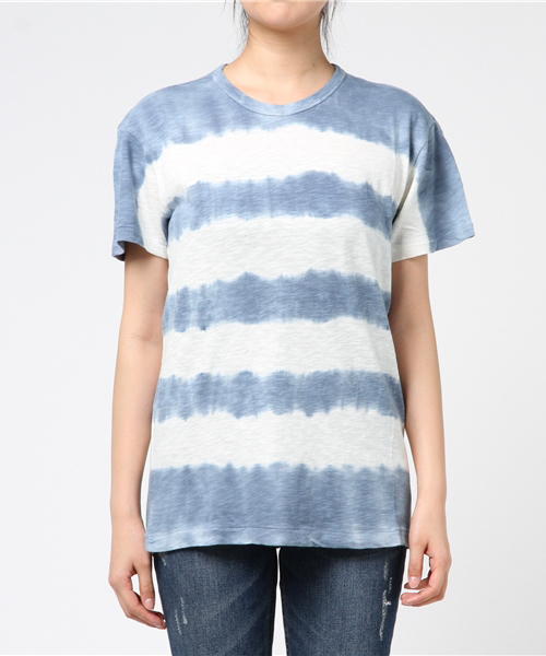 Denim & Supply Ralph Lauren（デニムアンドサプライラルフローレン）の「タイダイ コットン ジャージー Tシャツ（Tシャツ/カットソー・メンズ・ブルー系その他・X-SMALL/LARGE/SMALL/MEDIUM）」の11枚目の写真