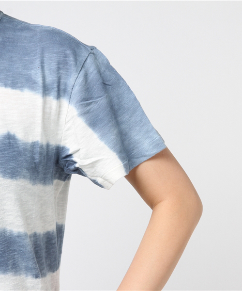 Denim & Supply Ralph Lauren（デニムアンドサプライラルフローレン）の「タイダイ コットン ジャージー Tシャツ（Tシャツ/カットソー・メンズ・ブルー系その他・X-SMALL/LARGE/SMALL/MEDIUM）」の4枚目の写真