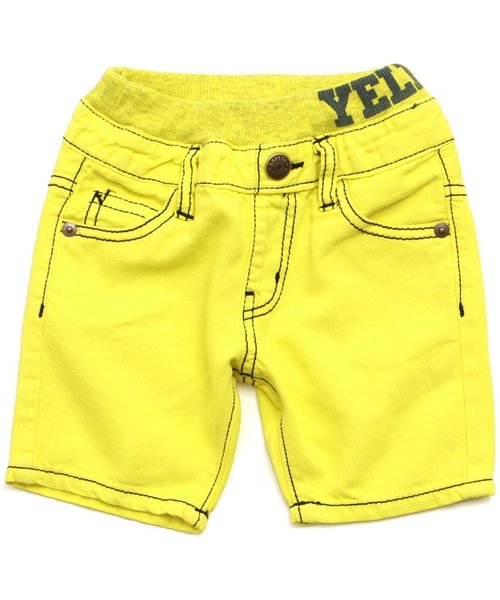 BREEZE（ブリーズ）の「カラーツイルパンツ 5分丈（その他パンツ・キッズ・オレンジ/イエロー/キナリ/ブルー・90/80/140/130/110/120/100/95）」の3枚目の写真