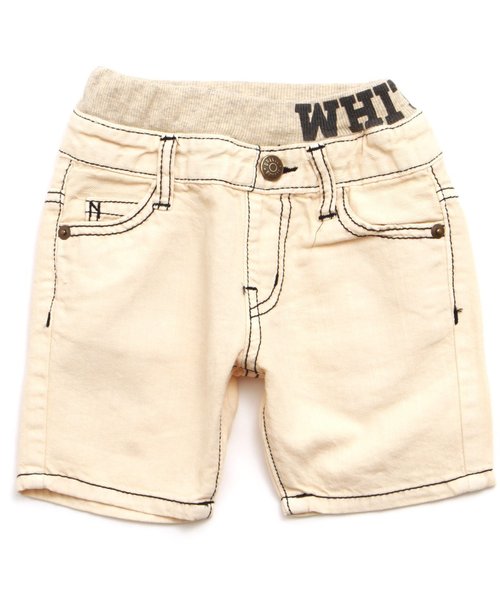 BREEZE（ブリーズ）の「カラーツイルパンツ 5分丈（その他パンツ・キッズ・オレンジ/イエロー/キナリ/ブルー・90/80/140/130/110/120/100/95）」の2枚目の写真