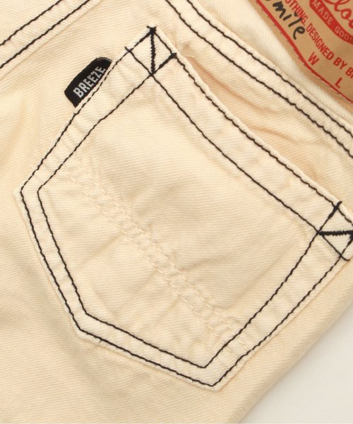 BREEZE（ブリーズ）の「カラーツイルパンツ 5分丈（その他パンツ・キッズ・オレンジ/イエロー/キナリ/ブルー・90/80/140/130/110/120/100/95）」の13枚目の写真