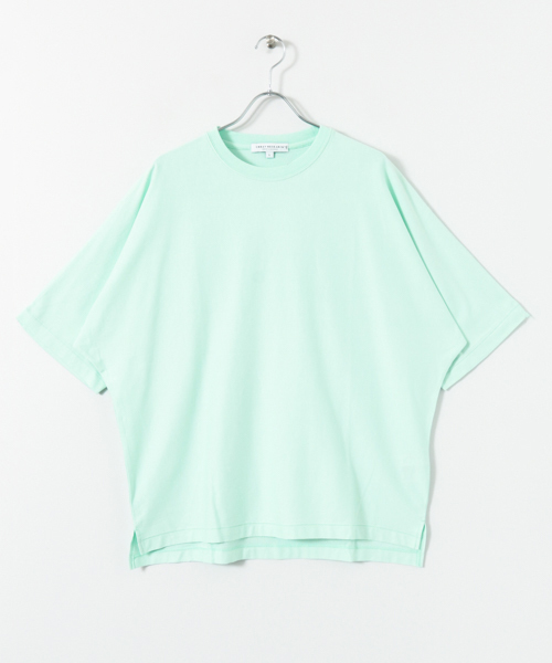 URBAN RESEARCH（アーバンリサーチ）の「UR スーピマドルマンルーズTシャツ（Tシャツ/カットソー・メンズ・ライトピンク/ライトブルー/ブラック/グリーン系その他/ホワイト・LARGE/MEDIUM）」の17枚目の写真