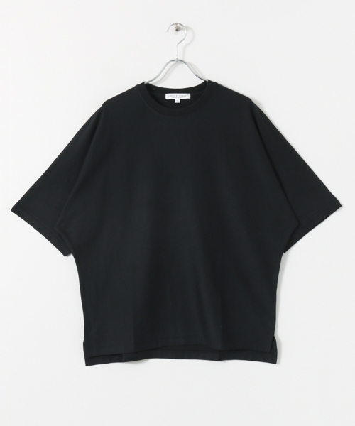 URBAN RESEARCH（アーバンリサーチ）の「UR スーピマドルマンルーズTシャツ（Tシャツ/カットソー・メンズ・ライトピンク/ライトブルー/ブラック/グリーン系その他/ホワイト・LARGE/MEDIUM）」の20枚目の写真